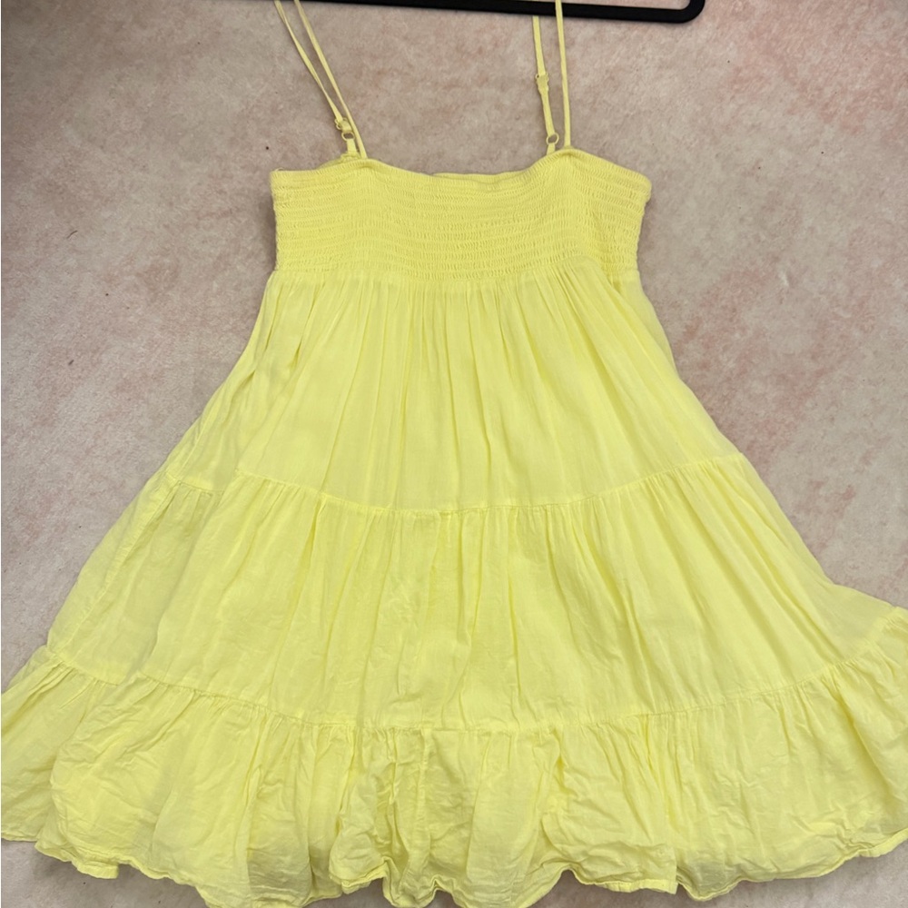 Yellow women’s Summer Dress